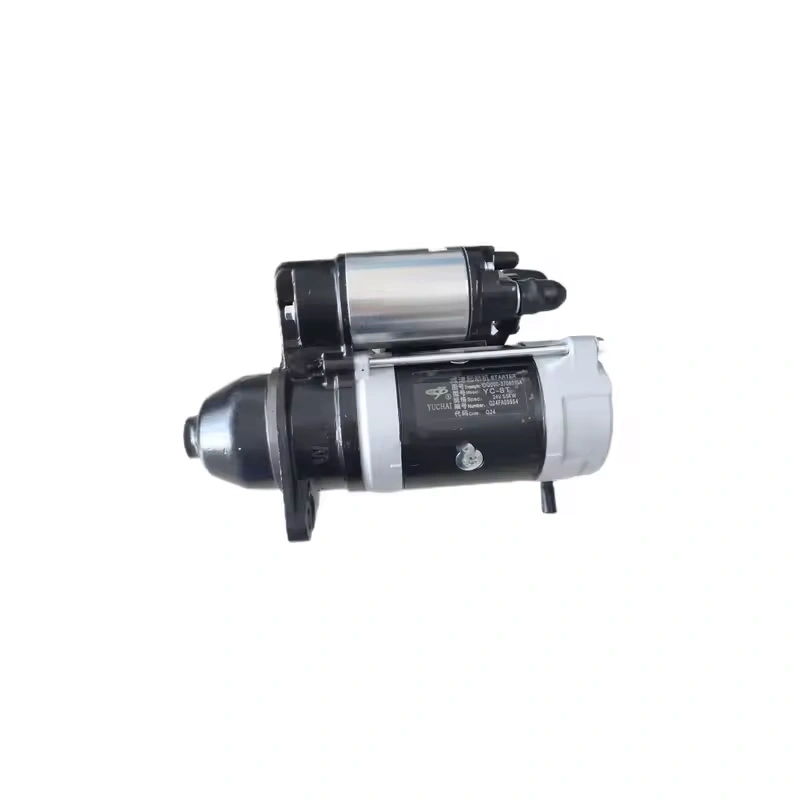 Chinese car genuine original SINOTRUK HOWO Diesel Engine YC-ST Starter 24V 5.0KW 1AQ000-3708010C YCD4T32-115