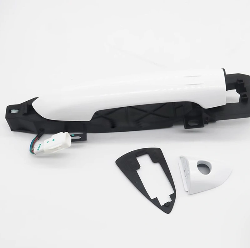 Recambios para automóviles. Recambio original chino para Geely Binyue SX11 Coolray. Cubierta de plástico ABS para manilla externa e interna con tapón para extremo.